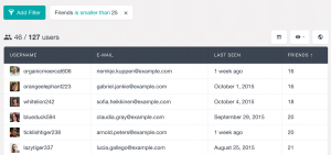 Search and Filter Your BuddyPress User Data - Users Insights