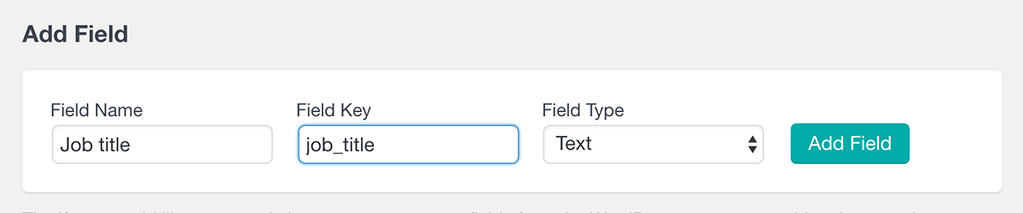 Create WordPress custom user meta field