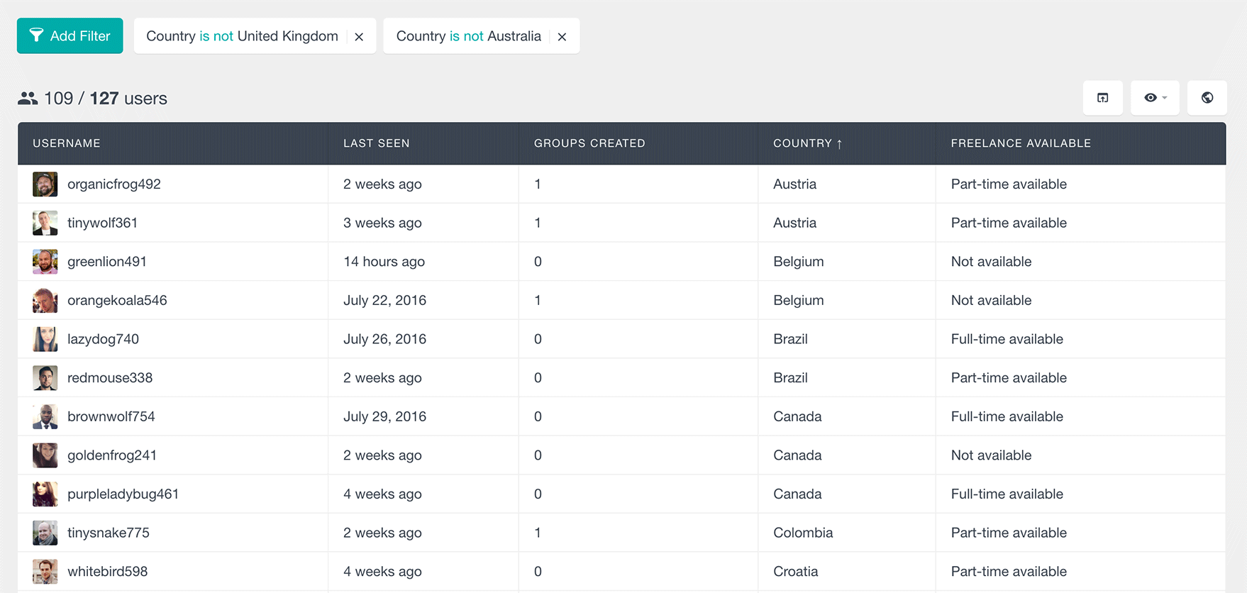 buddypress search members by location