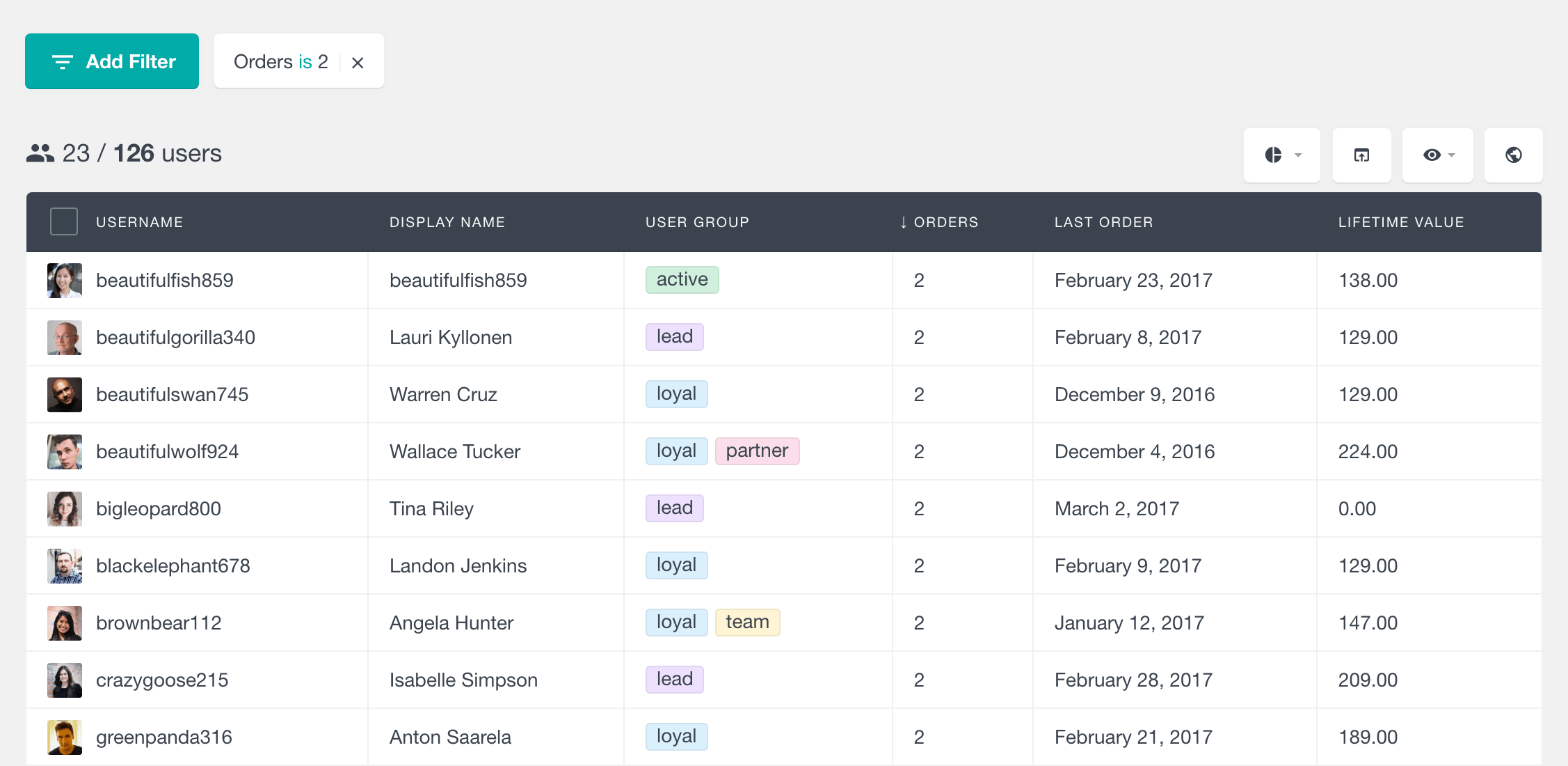 customer case history