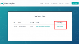 Getting Started - Users Insights