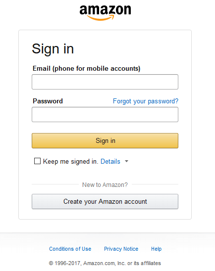 amazon guest checkout