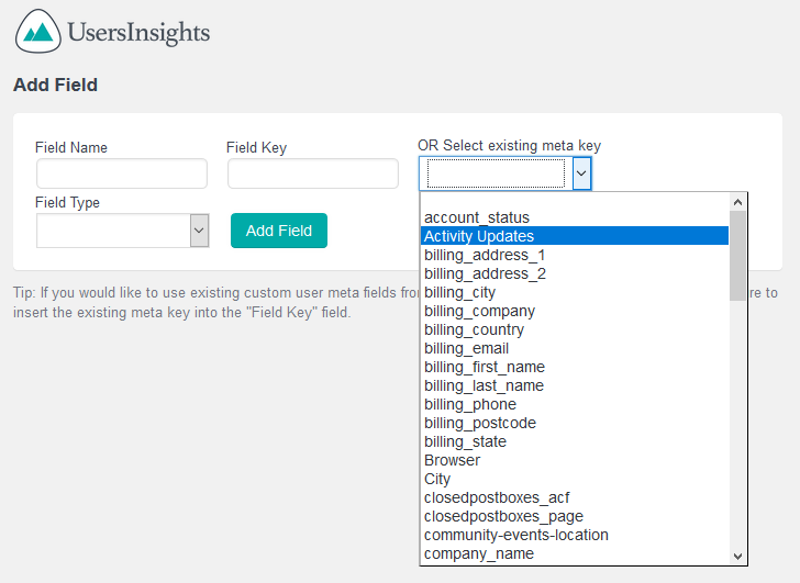Mapping custom fields with Extended CRM