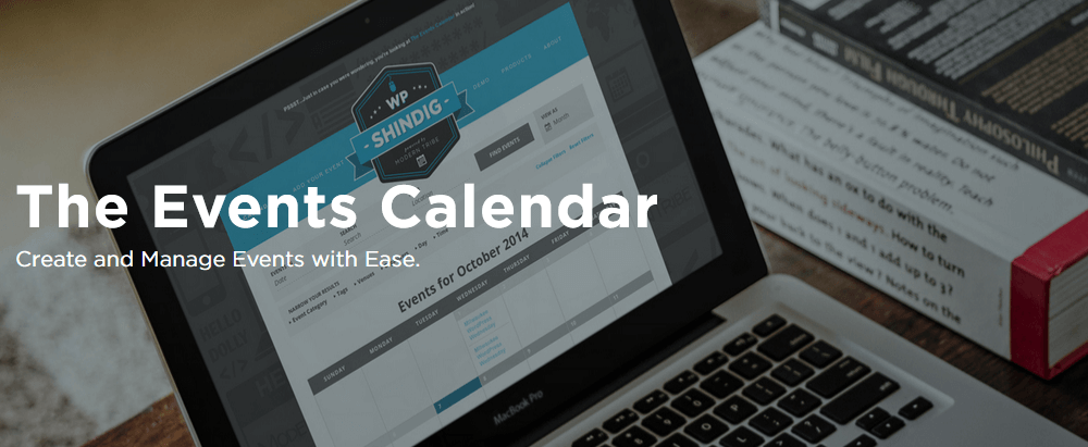 The Events Calendar plugin to store events