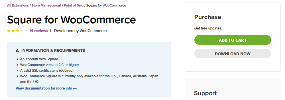 Square for WooCommerce WordPress plugin