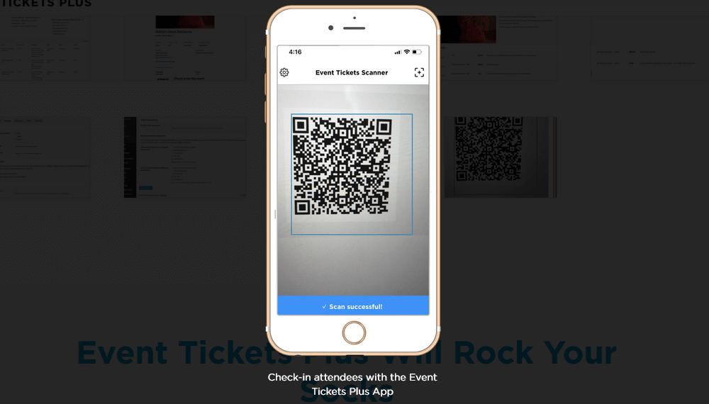 Event boarding using QR codes