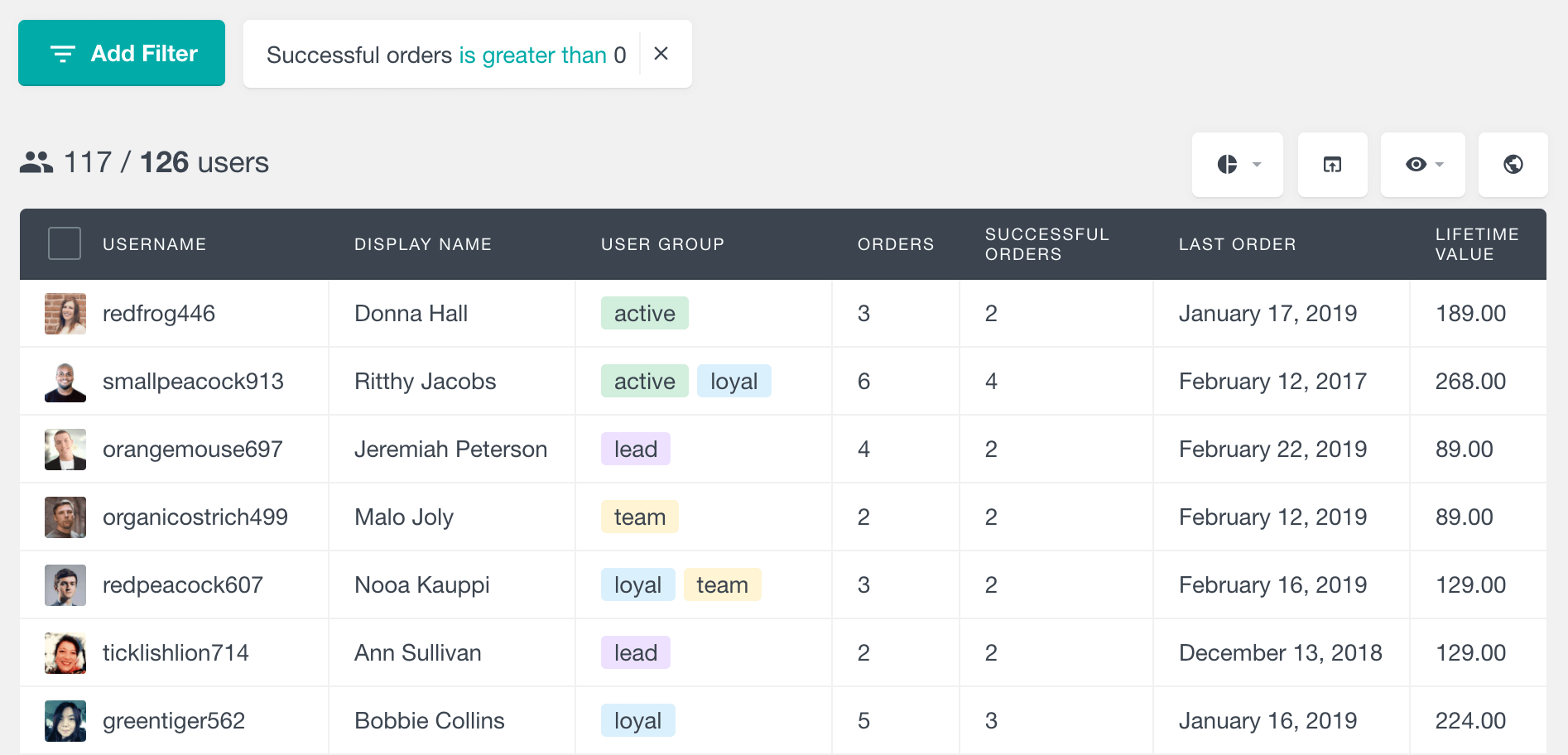 WooCommerce new vs returning customers