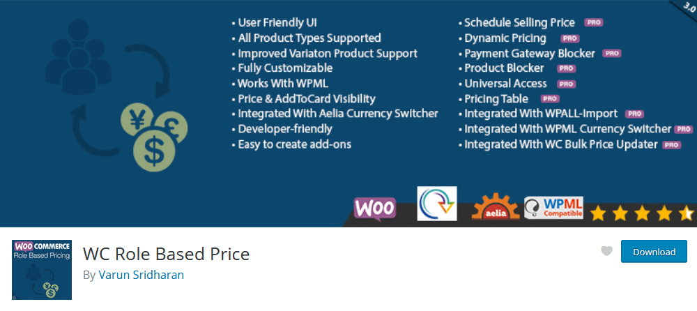 WooCommerce role based price plugin