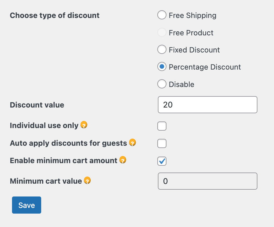 first time customer coupon woocommerce