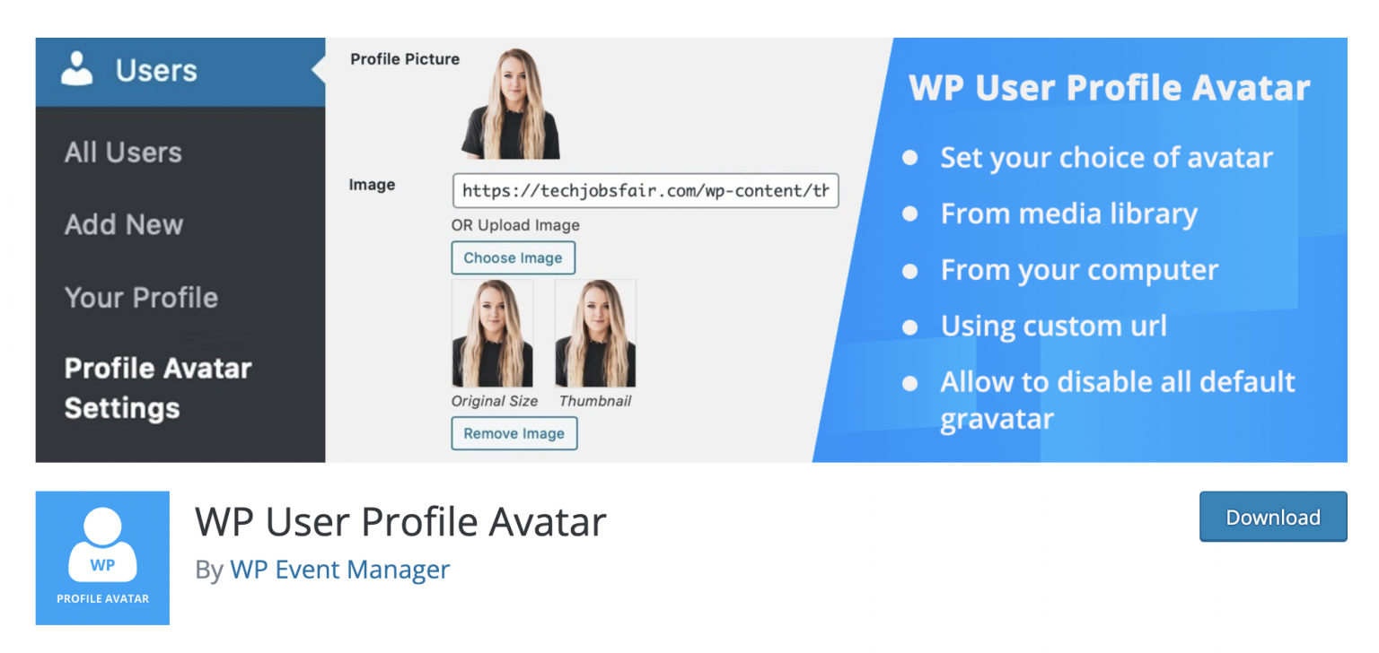 How to add a profile picture to a WooCommerce user - Users Insights