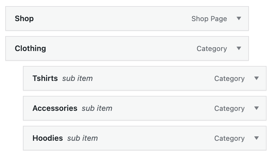Add WooCommerce subcategories to menu